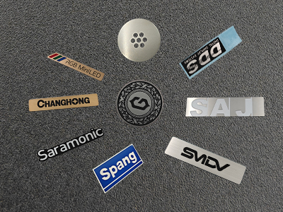 Metal Stainless Steel Nameplate