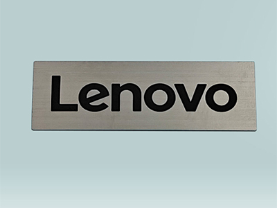 Stainless steel logo