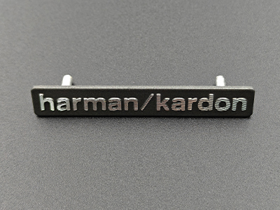 Aluminum Nameplate for Audio Equipment