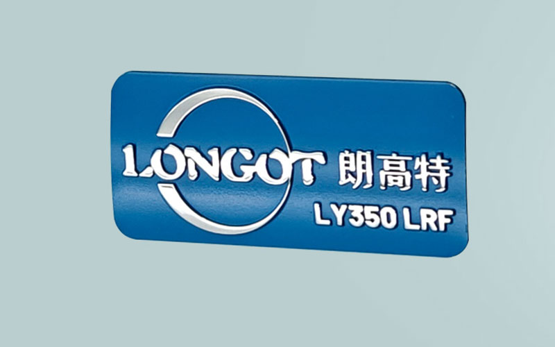 Where can metal stickers be applied?